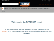 Tablet Screenshot of fermportal.com